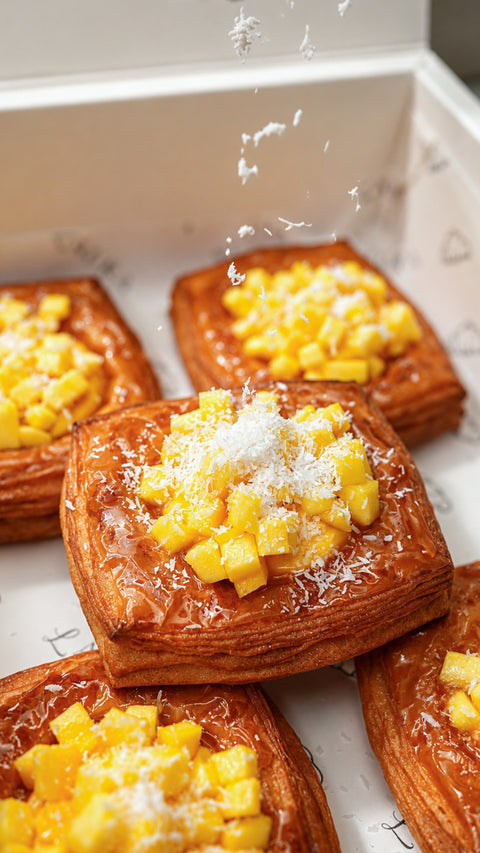 Mango Square Danish (5pcs)
