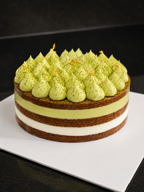 Matcha layer cake