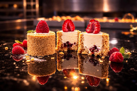 Mini Raspberry Cheesecake